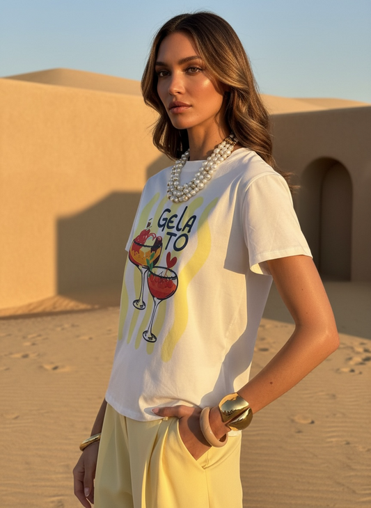 T-shirt coton – Gelato