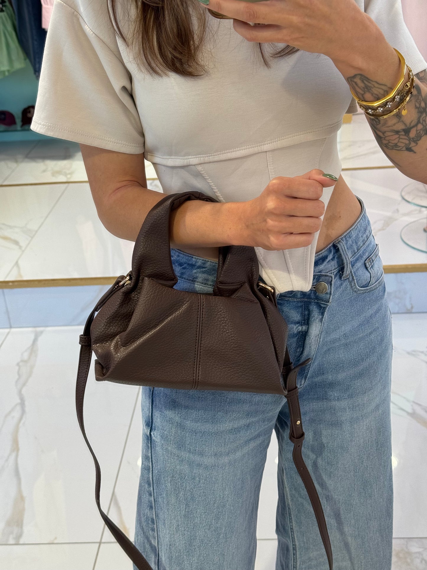 Sac dupe pola - chocolat
