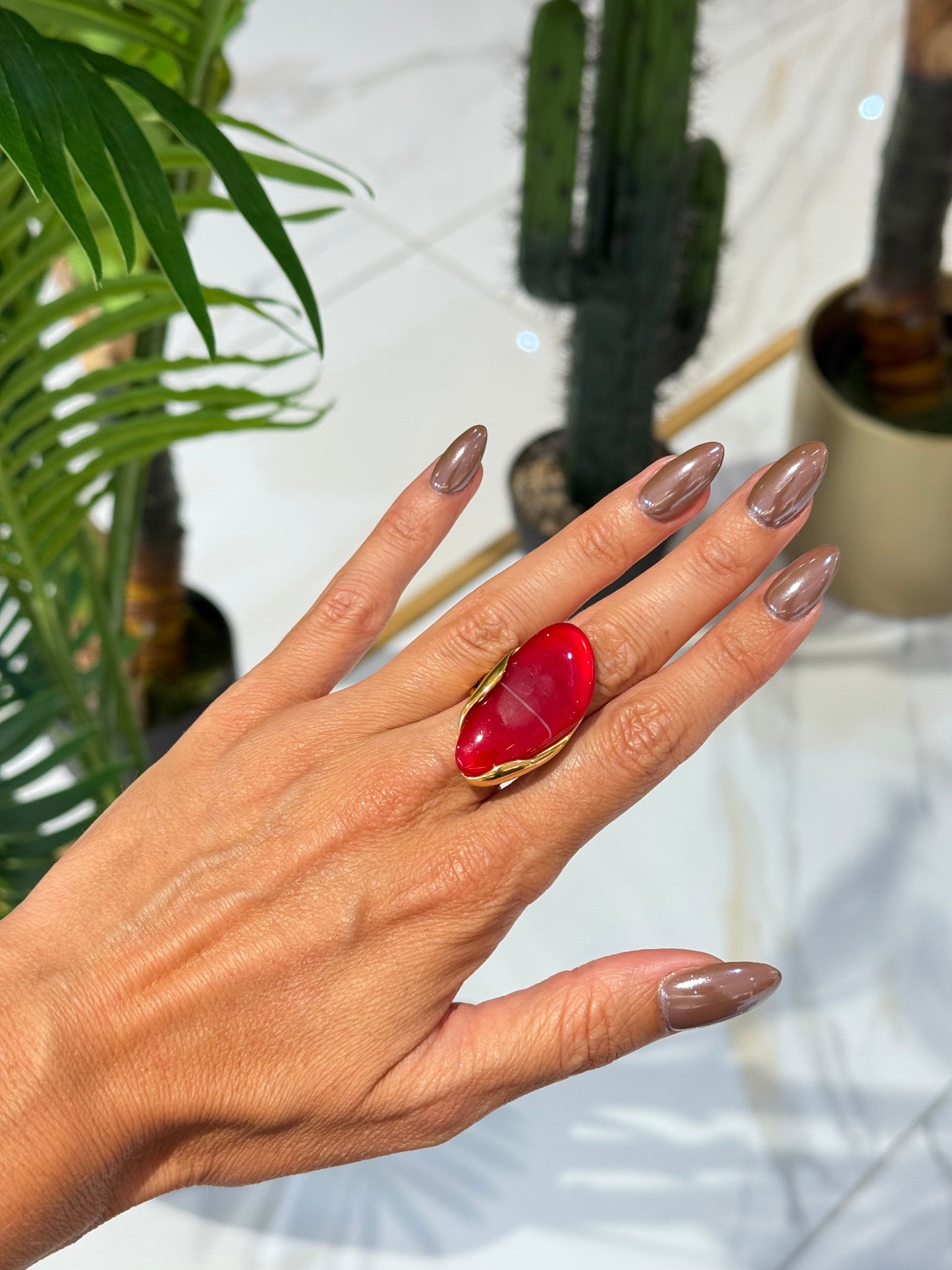 Bague pierre
