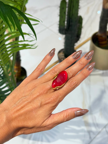 Bague pierre