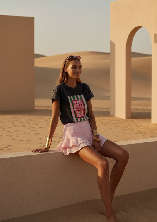 T-shirt sardine gris