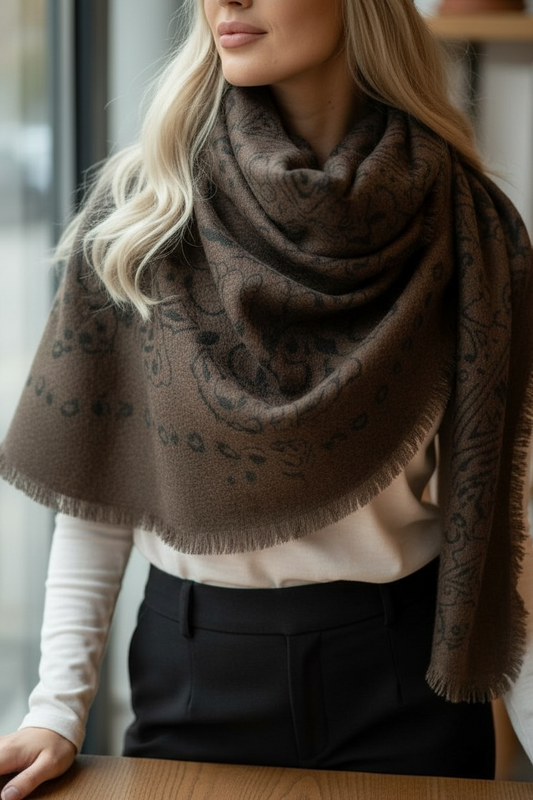 Grand chèche chocolat