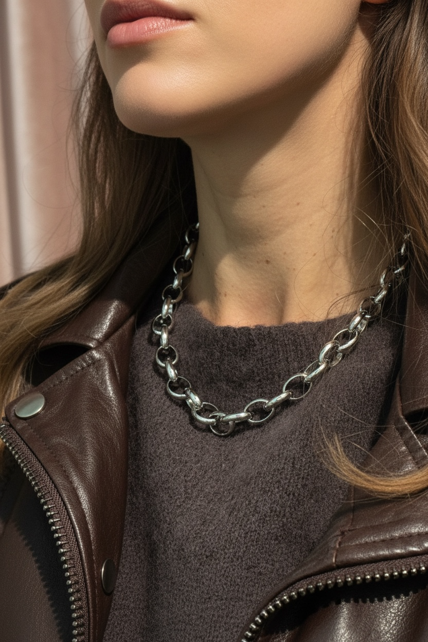 Collier grosse chaîne