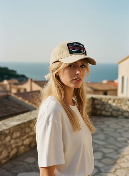 Casquette Marseille beige