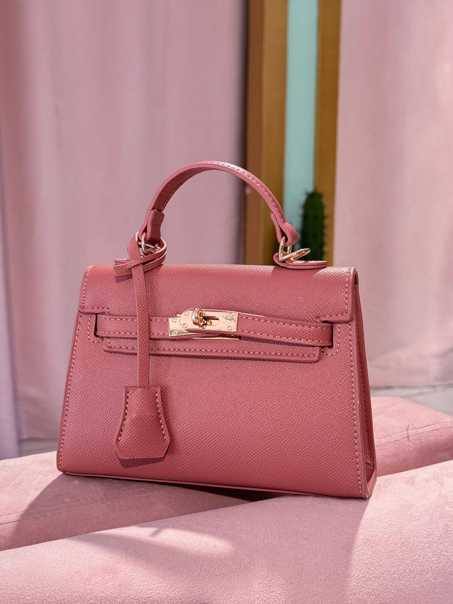 Sac dupe vieux rose