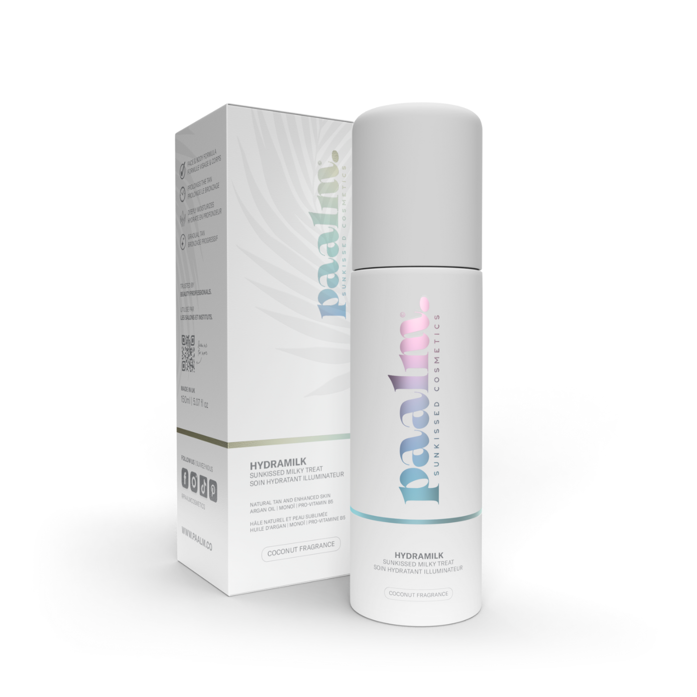 🥥Hydramilk – Lait hydratant illuminateur & autobronzant progressif