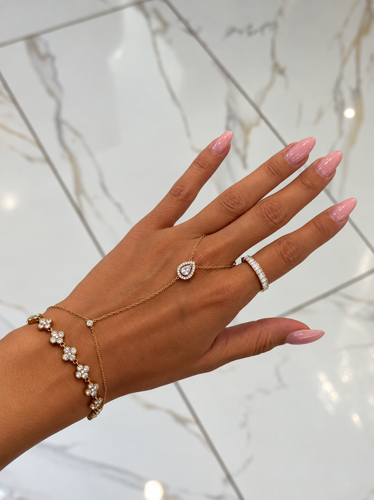 Bijoux de main modèle rajayn