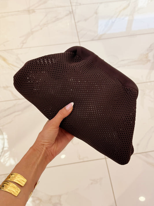 Pochette marron