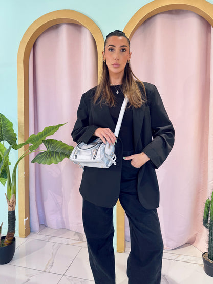 Sac dupe Baliana - argent mate