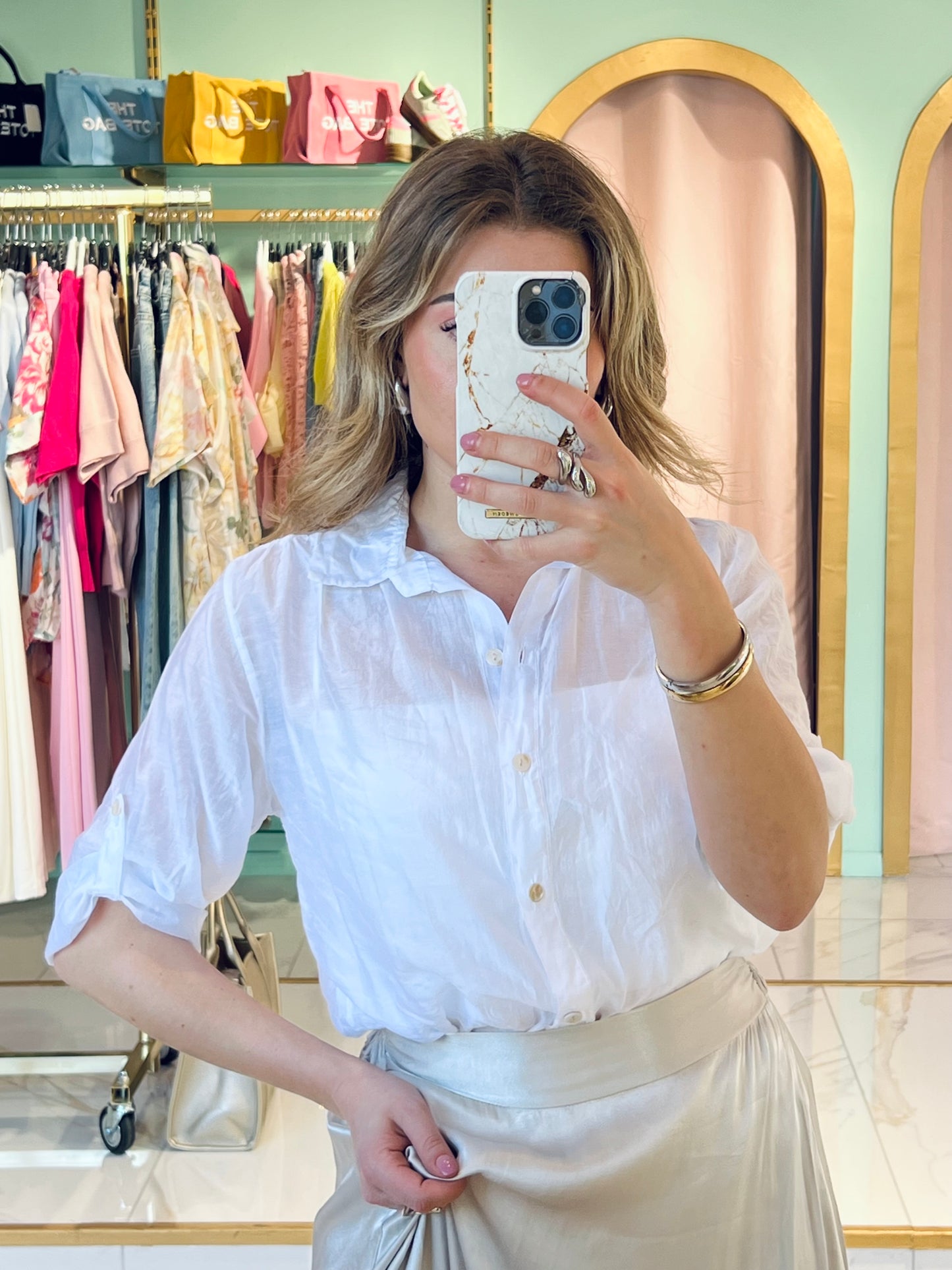 Bandeau fines bretelles et coques - blanc