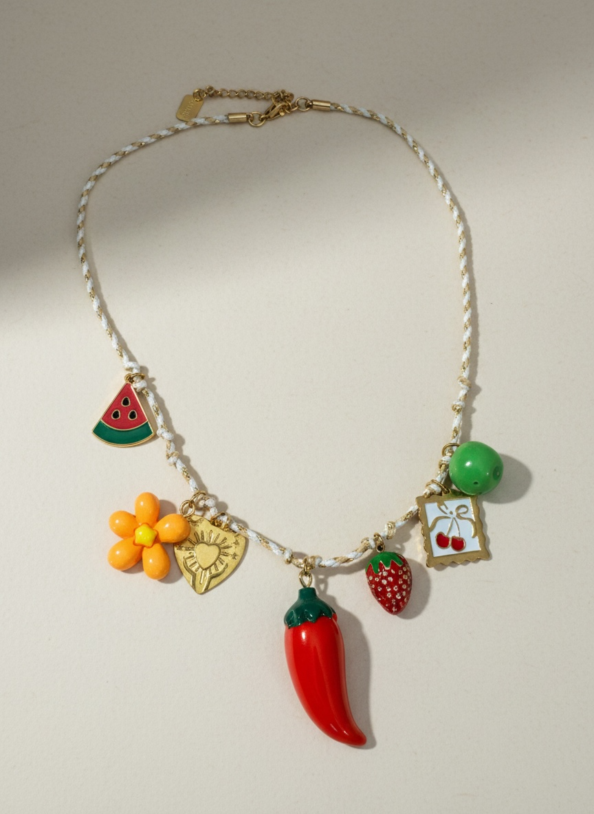 Collier mile Mila piment