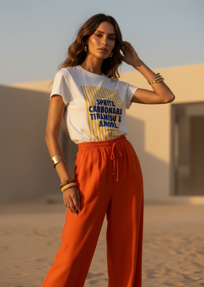 T-shirt spritz blanc