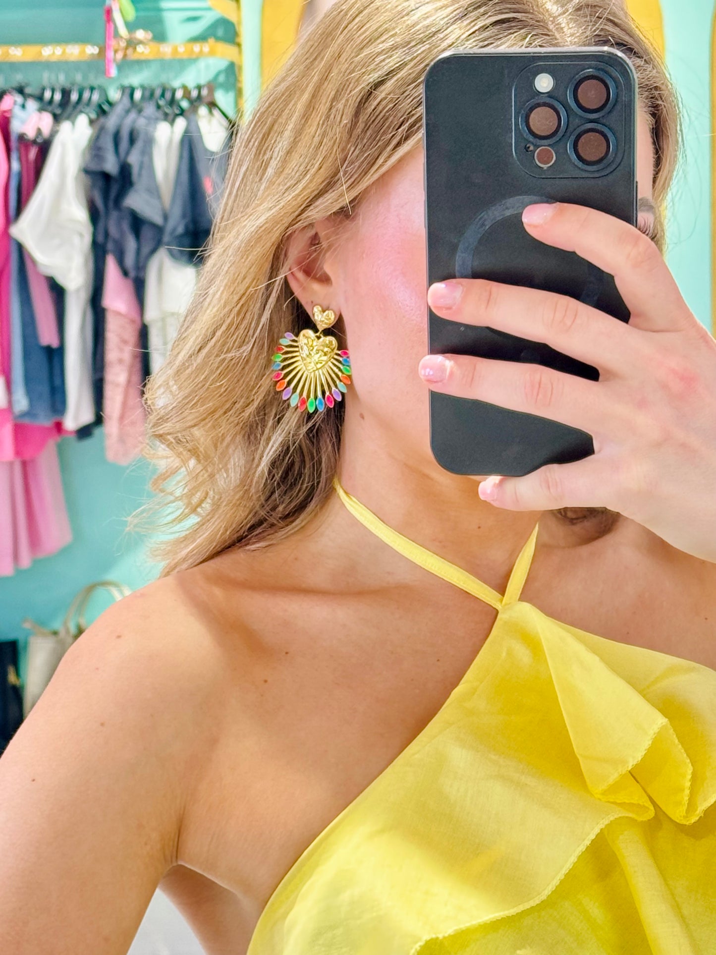 Boucles d’oreilles Cœur