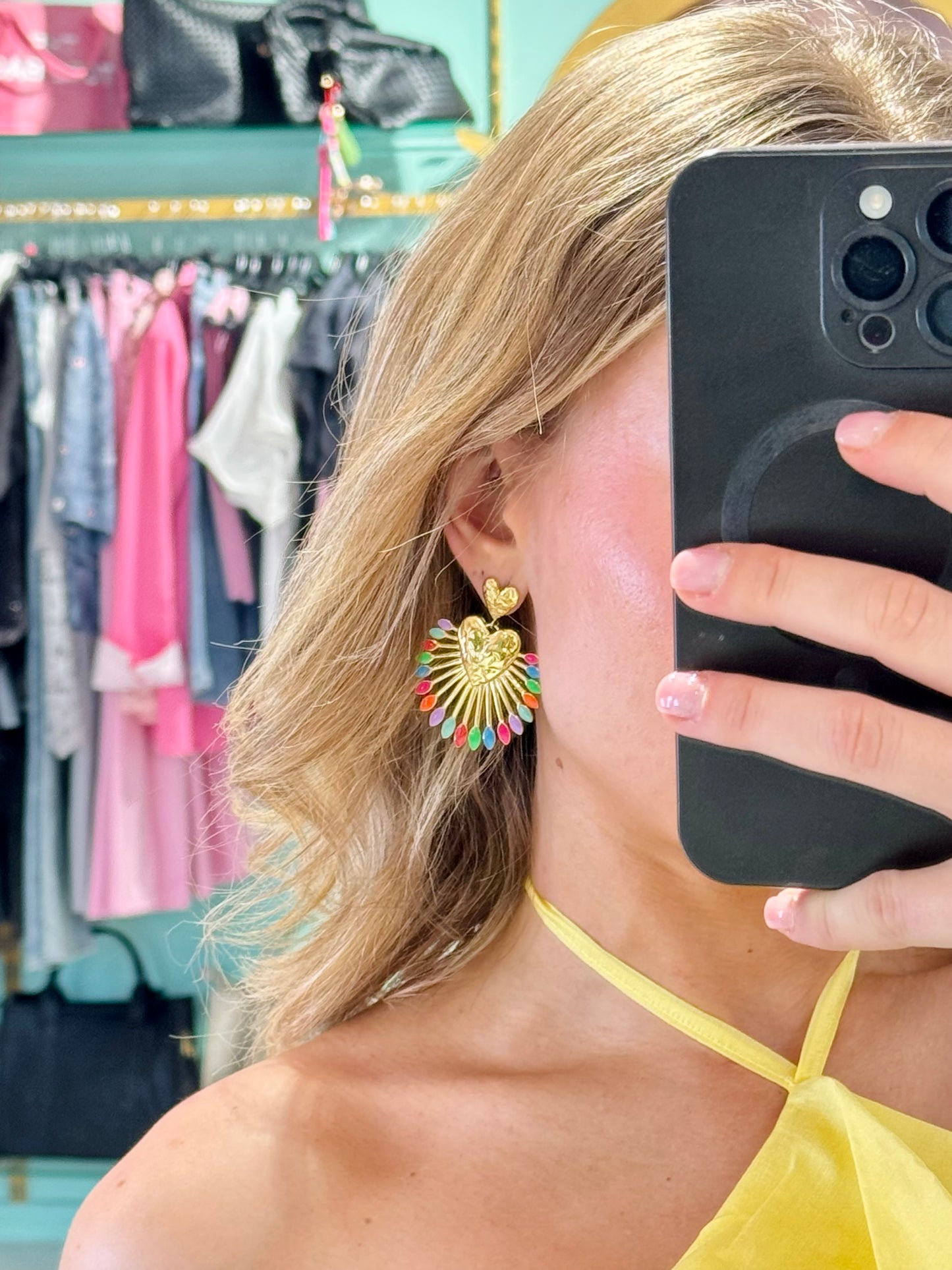 Boucles d’oreilles Cœur
