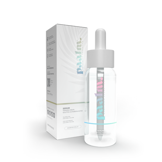 🌞 Gouttes Autobronzantes Paalm – Sérum Visage & Corps (30 ml)