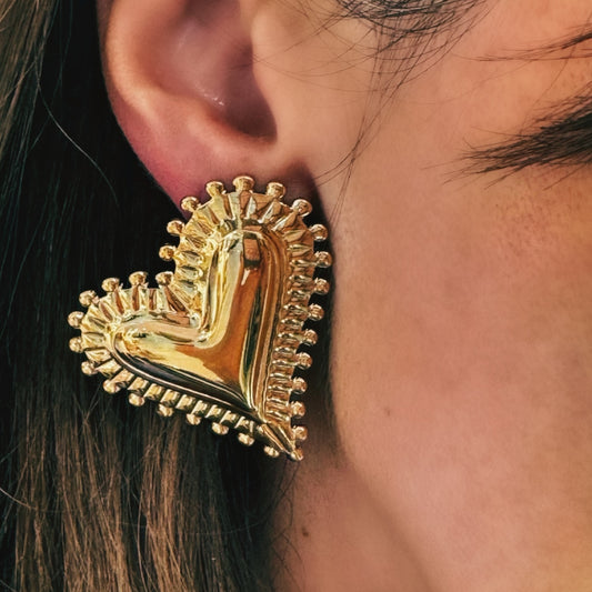 Boucles d’oreilles cœurs