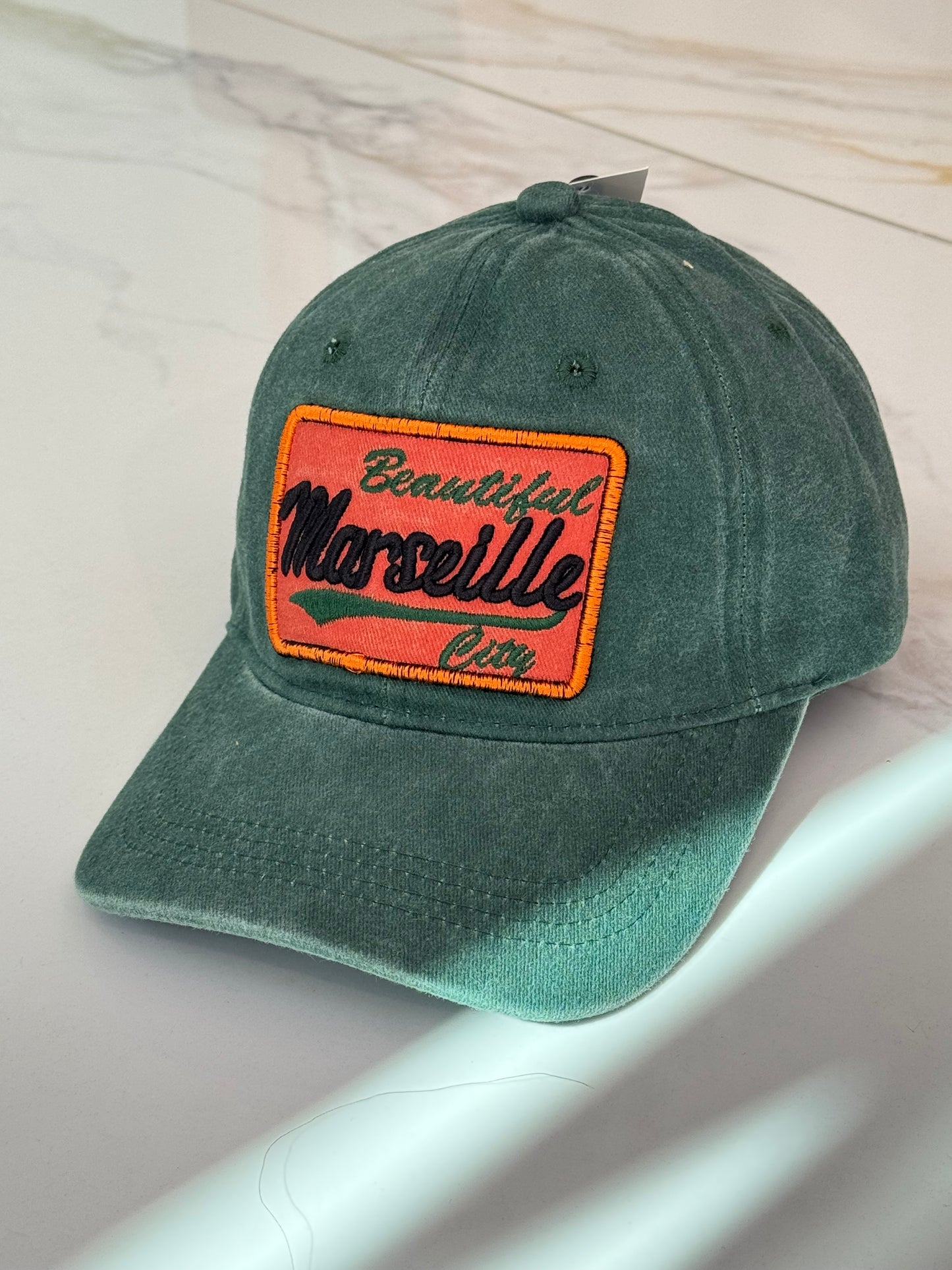 Casquette Marseille verte