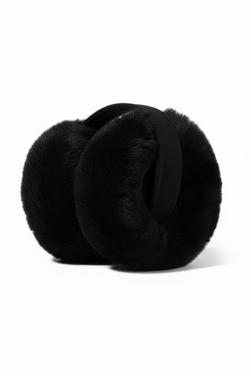 Cache-oreilles confortables et élégants noir