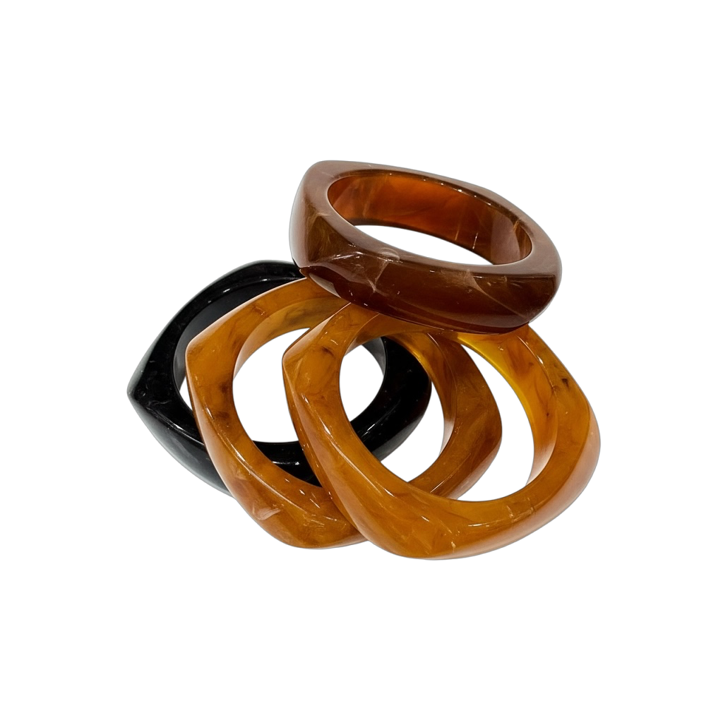 Bracelet jonc résine