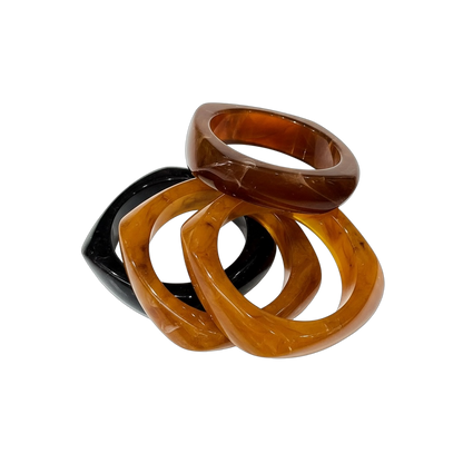 Bracelet jonc résine