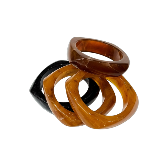 Bracelet jonc résine