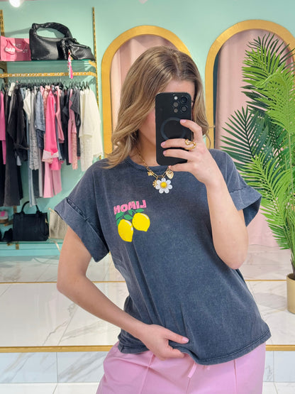 T-shirt « Limon » - Gris