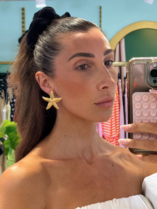 Boucles d’oreilles étoile de mer