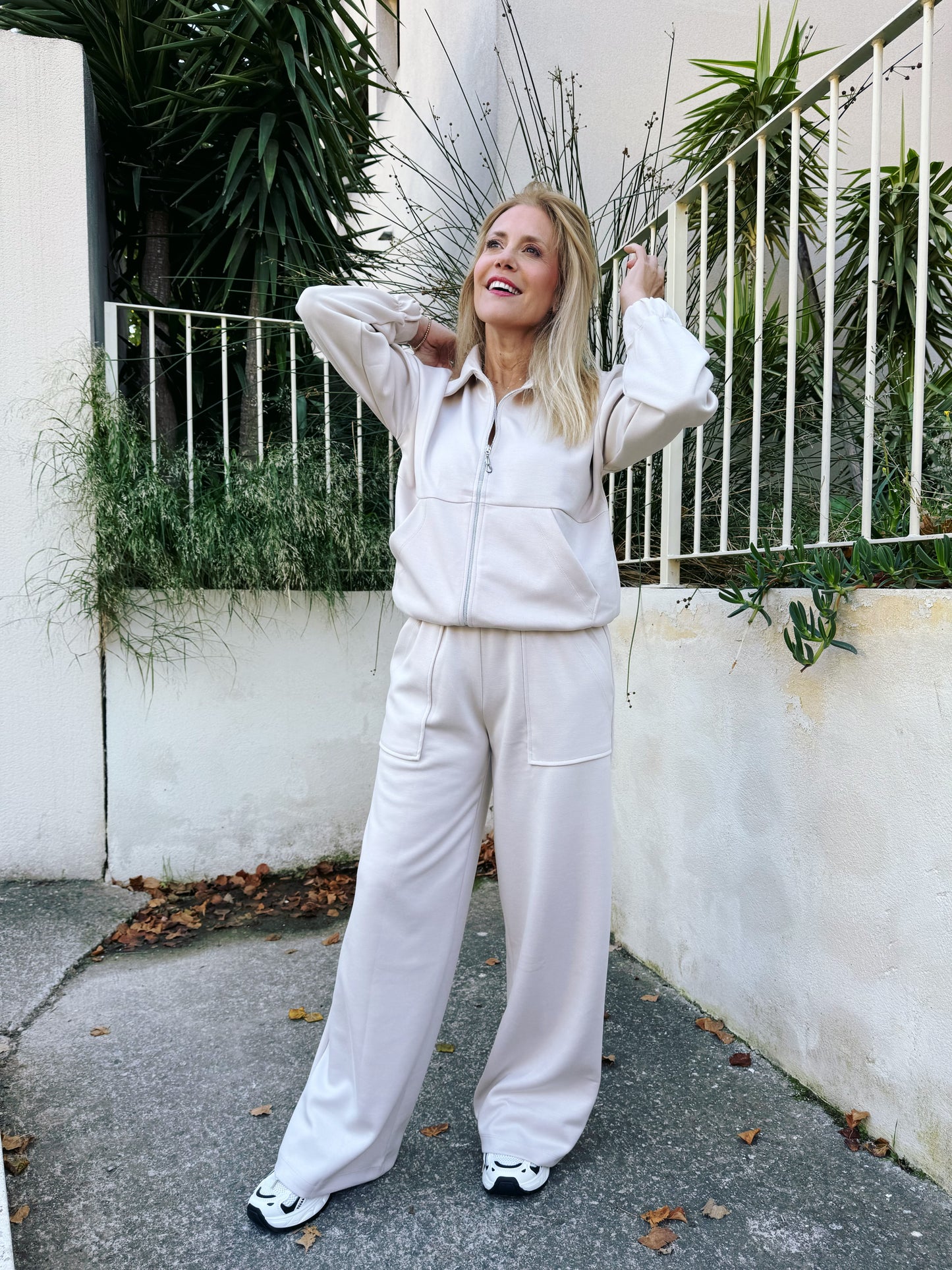 Ensemble Jogging Douceur – Confort & Style coloris beige