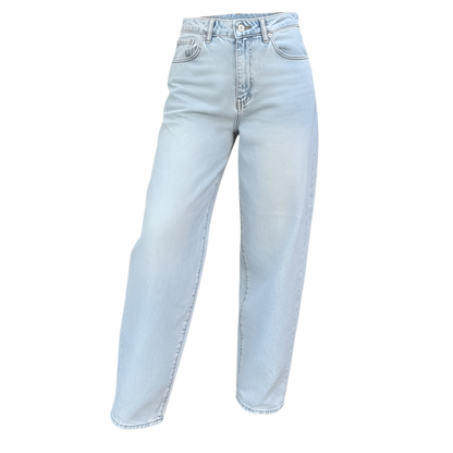 Jean coupe ballon baggy bleu
