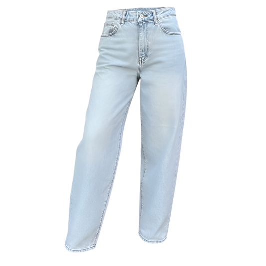 Jean coupe ballon baggy bleu