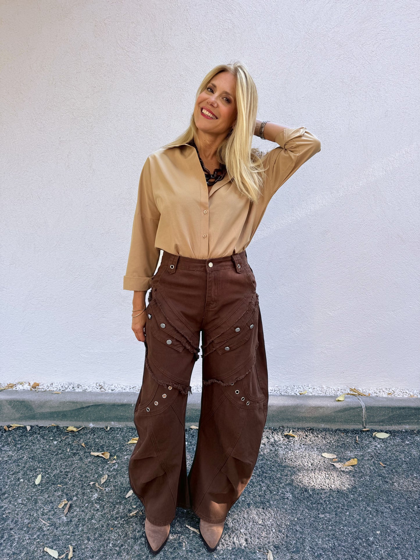 Jean maxi ballon chocolat