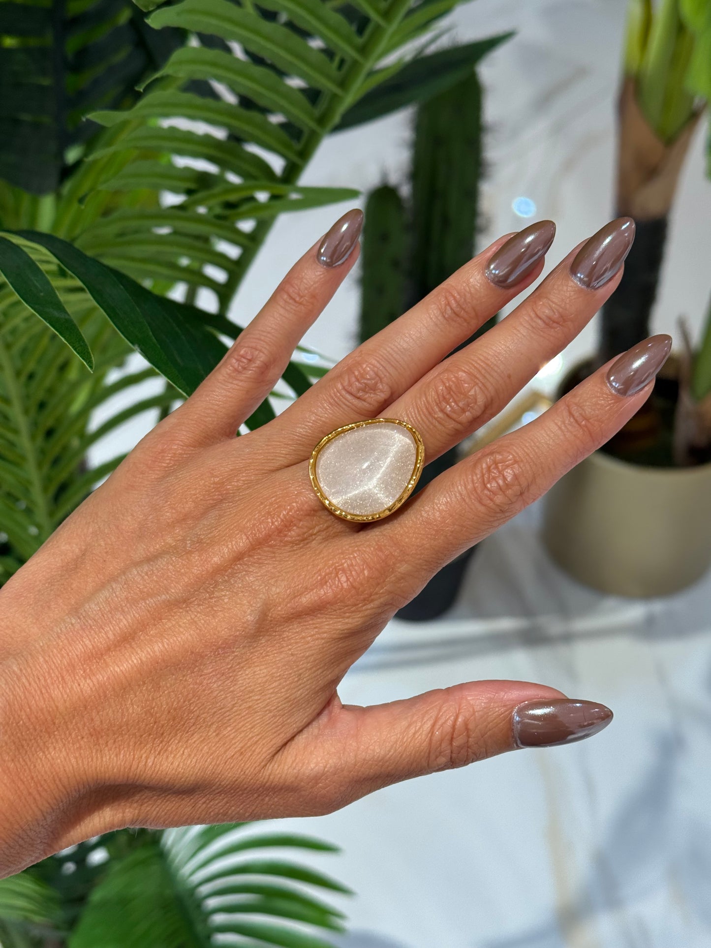 Bague pierre