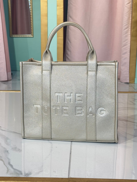 Tote bag gold medium