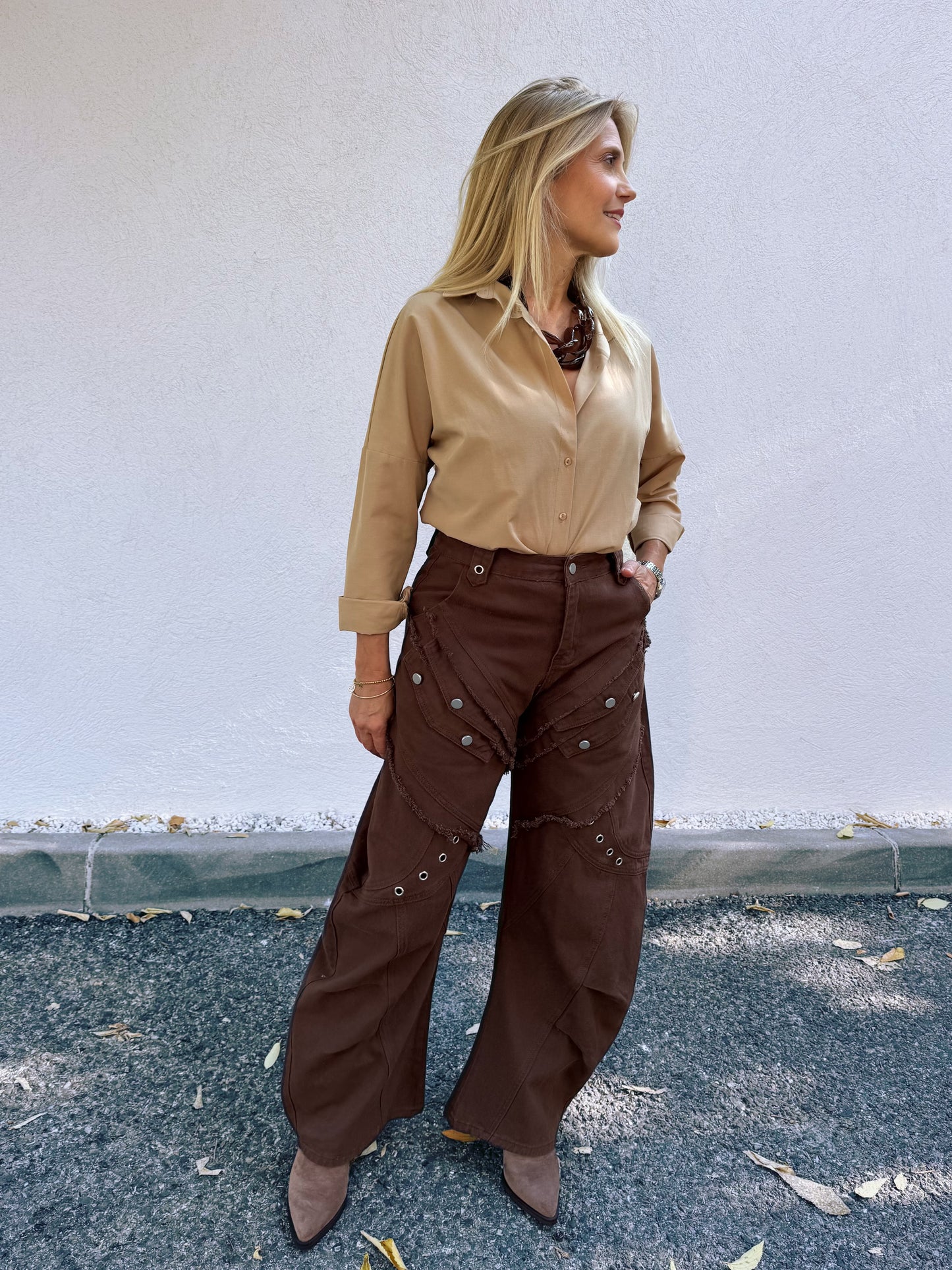 Jean maxi ballon chocolat