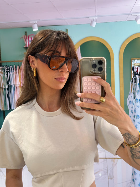 Lunettes de soleil Isabelle écaille de tortue