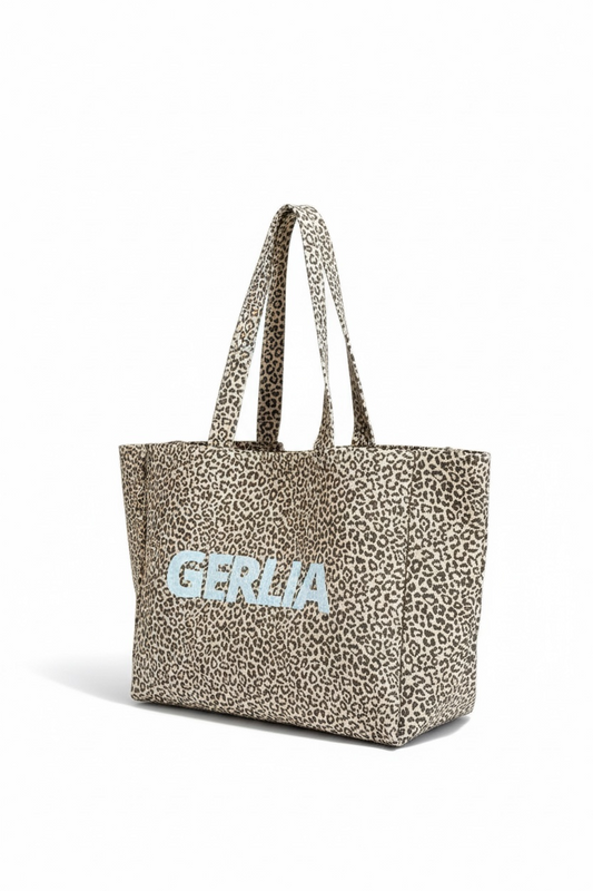 Tote bag Gerlia léopard (édition limitée )