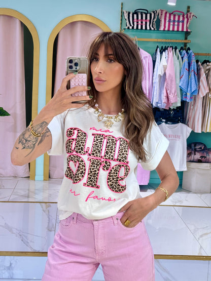 T-shirt amore blanc