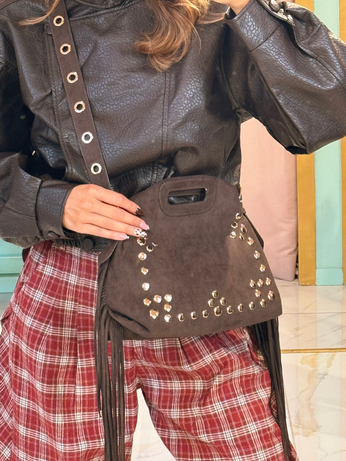 Sac dupe BACIA - chocolat