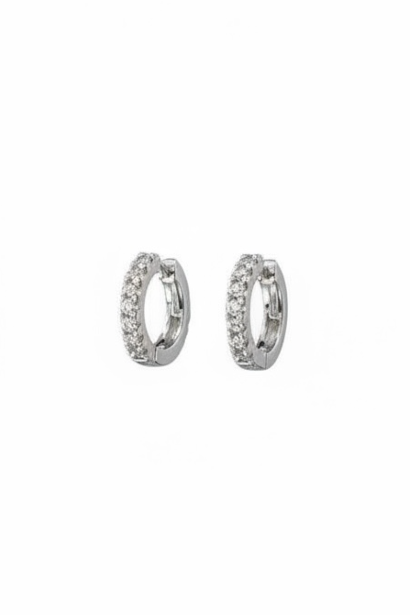 Boucle d’oreille spacy basique argent