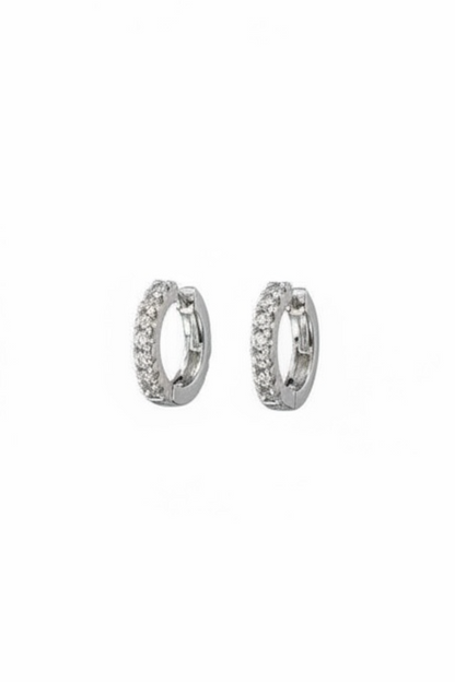 Boucle d’oreille spacy basique argent