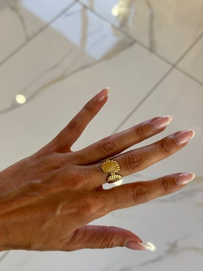 Bague coquillage