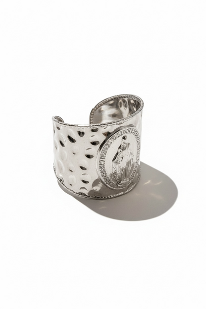 Bague madonne argent