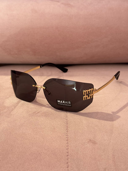 Lunettes de soleil 2000’s noire