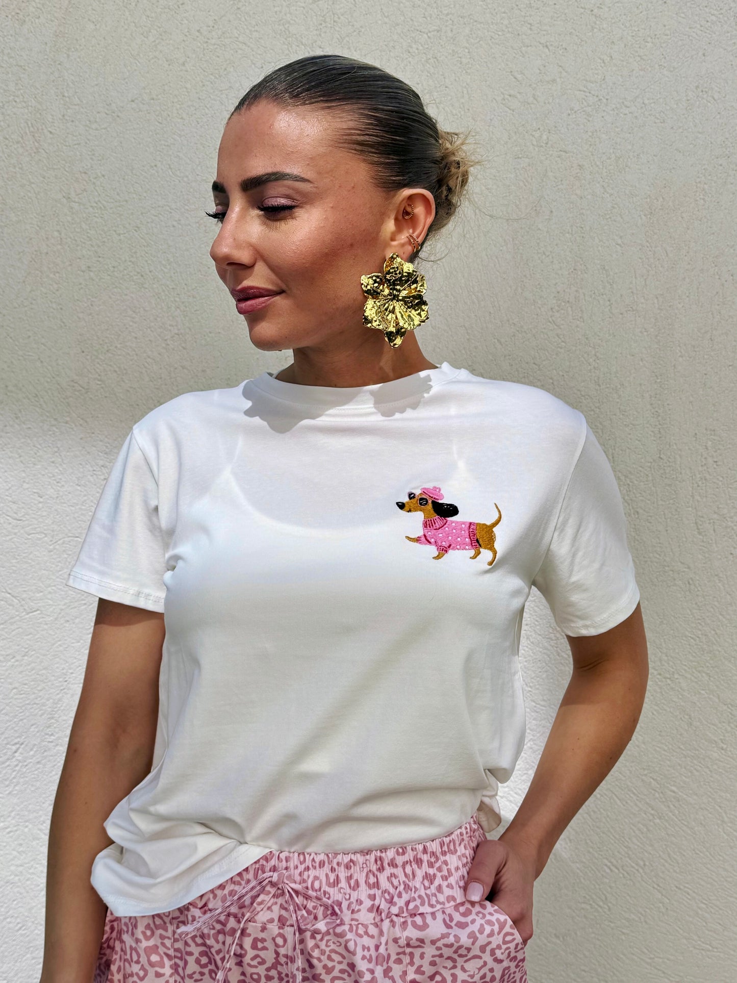 T-shirt coton – teckel