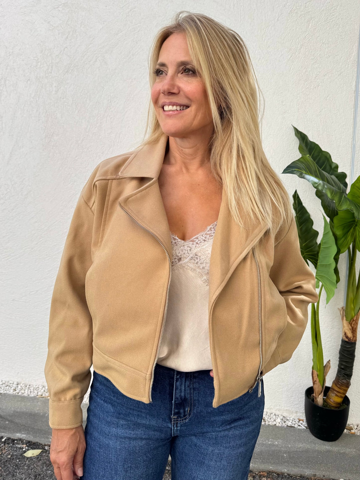 Veste coupe perfecto beige