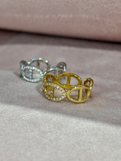 Bague D fine