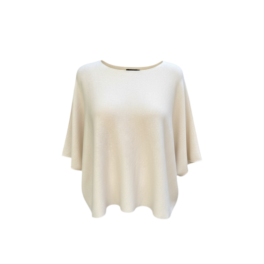 Maille basique loose et douce crème