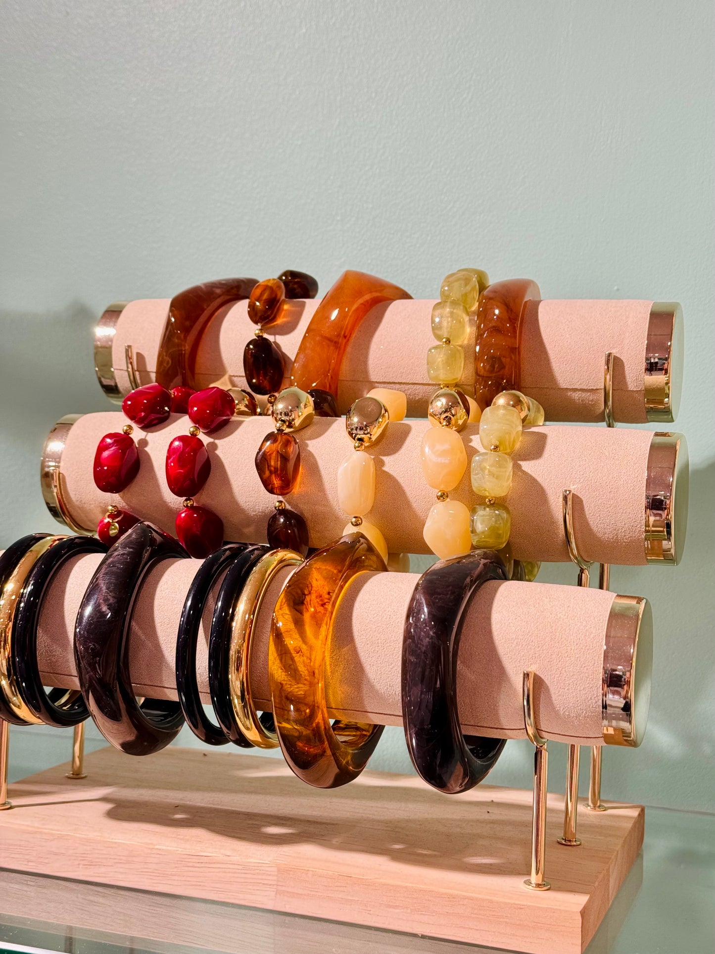 Bracelet jonc résine
