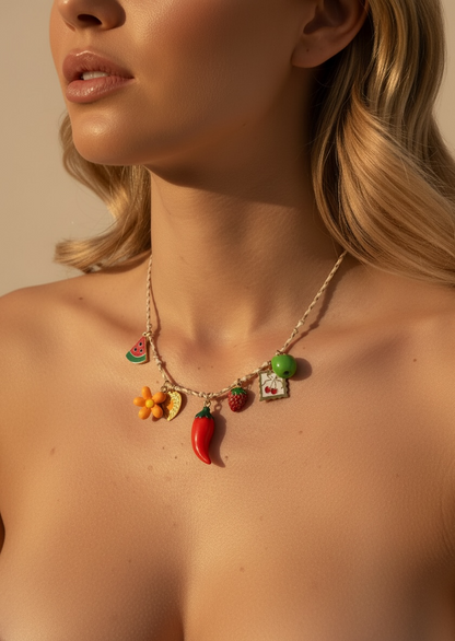 Collier mile Mila piment