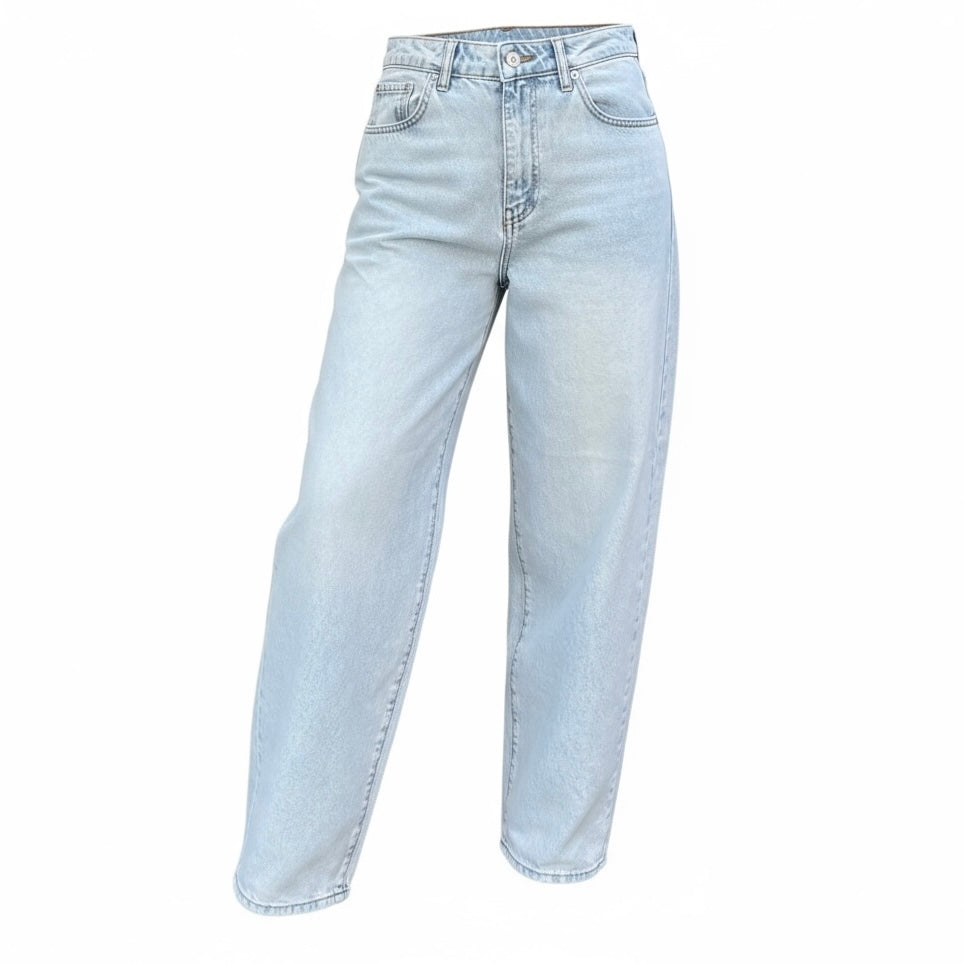 Jean coupe ballon baggy bleu